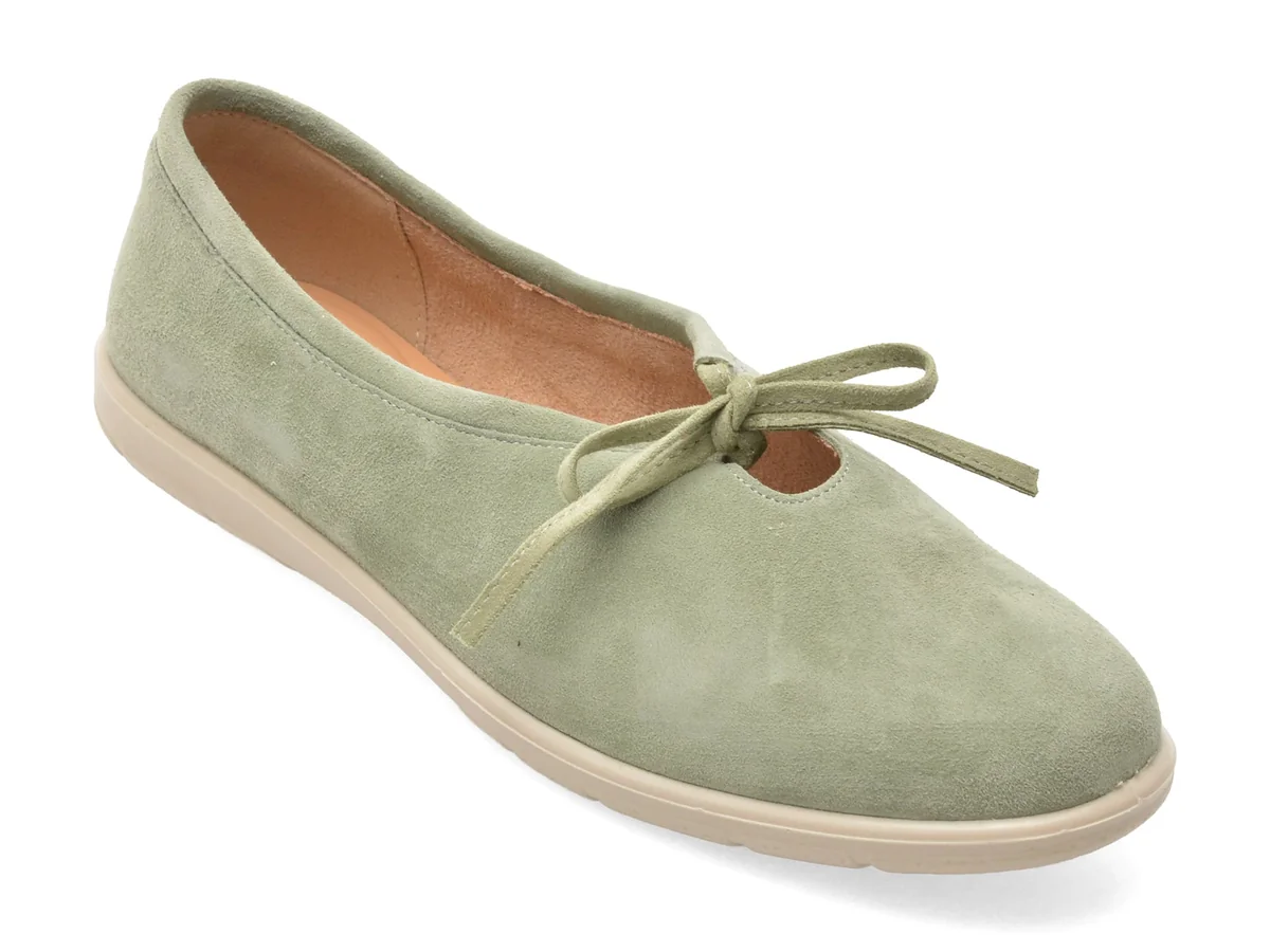 Balerini Gryxx Verzi, 9523, Din Piele Întoarsă