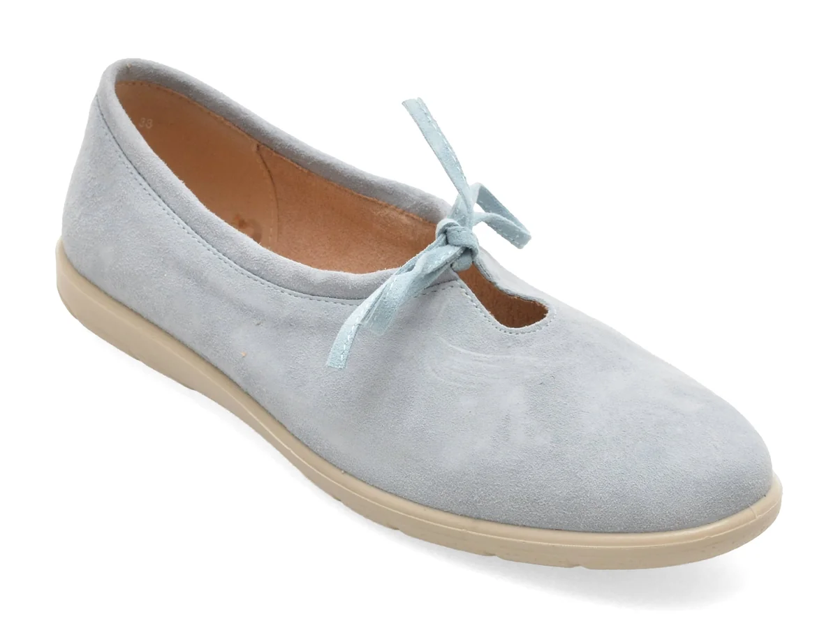 Balerini Gryxx Albastri, 9523, Din Piele Întoarsă