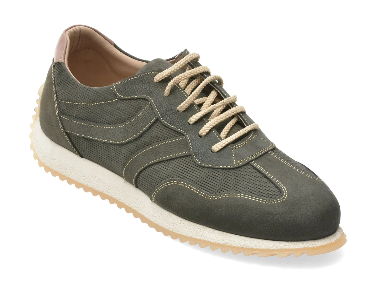 Pantofi Sport Otter G202 Gri, Din Năbuc