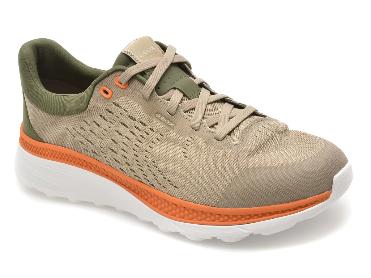 Pantofi Sport Geox Gri, U65HUB, Din Material Textil