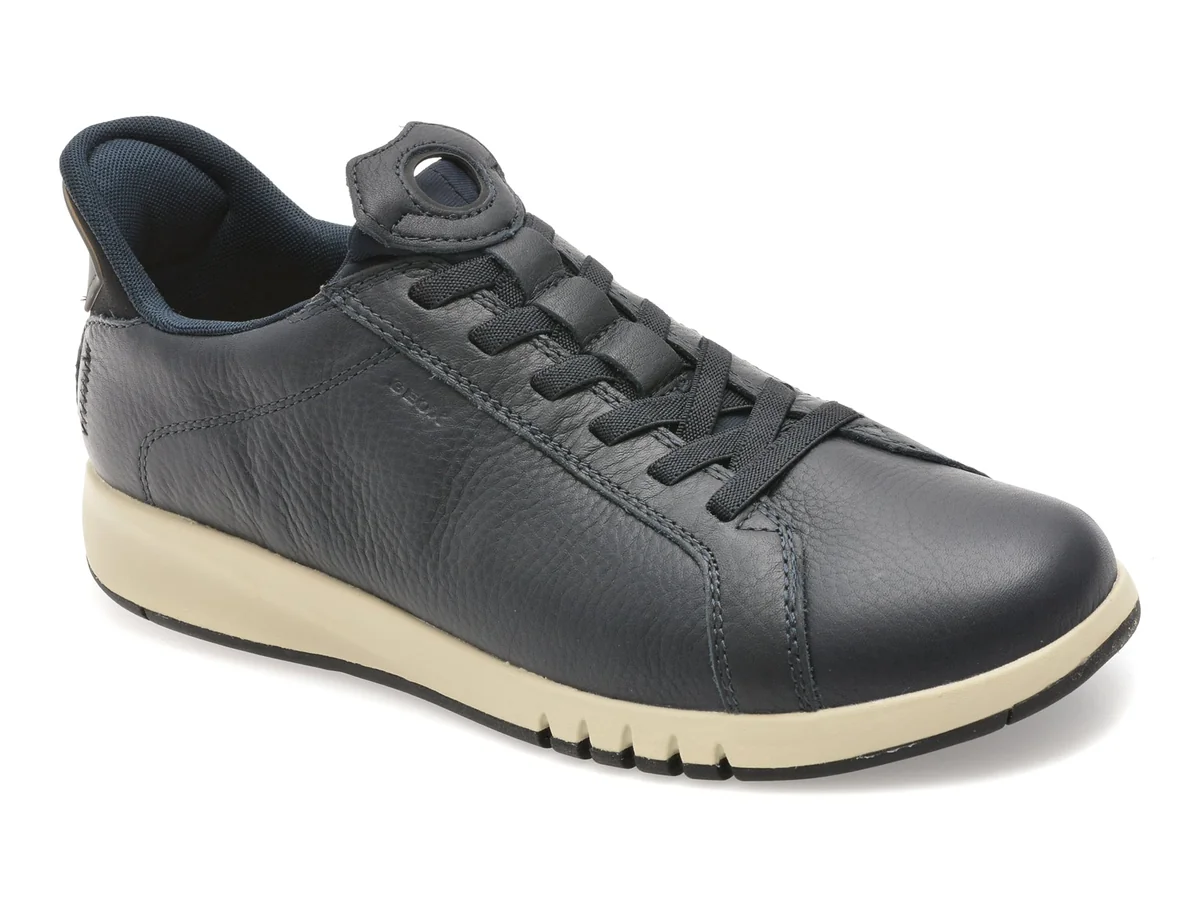 Pantofi Sport Geox Bleumarin, U65MUA, Din Piele Naturala
