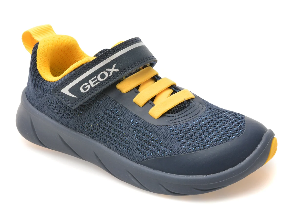 Pantofi Sport Geox Bleumarin, J65PDB, Din Material Textil