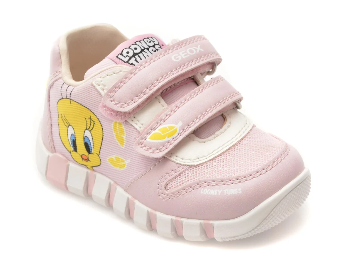 Pantofi Sport Geox Roz, B6558B, Din Material Textil