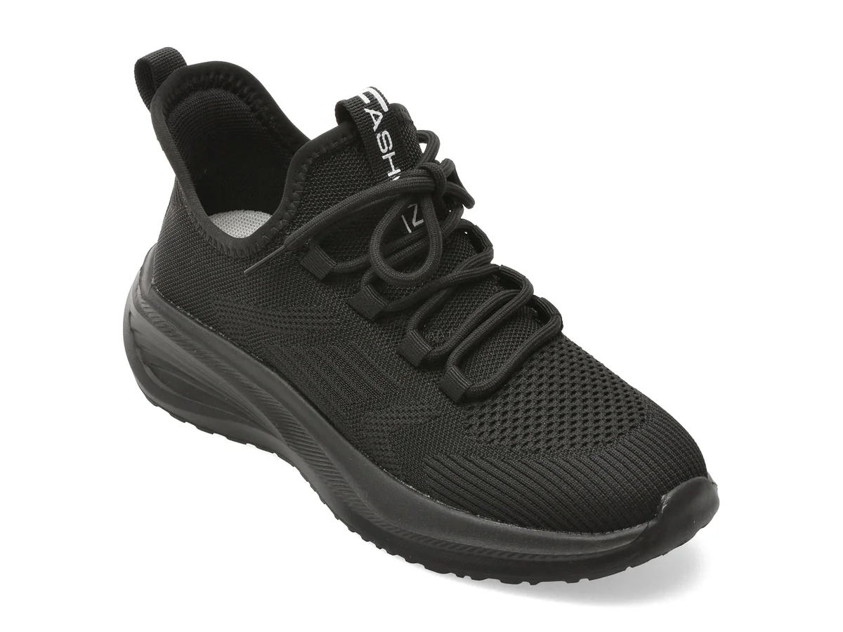 Pantofi Sport Gryxx Negri, 20252, Din Material Textil