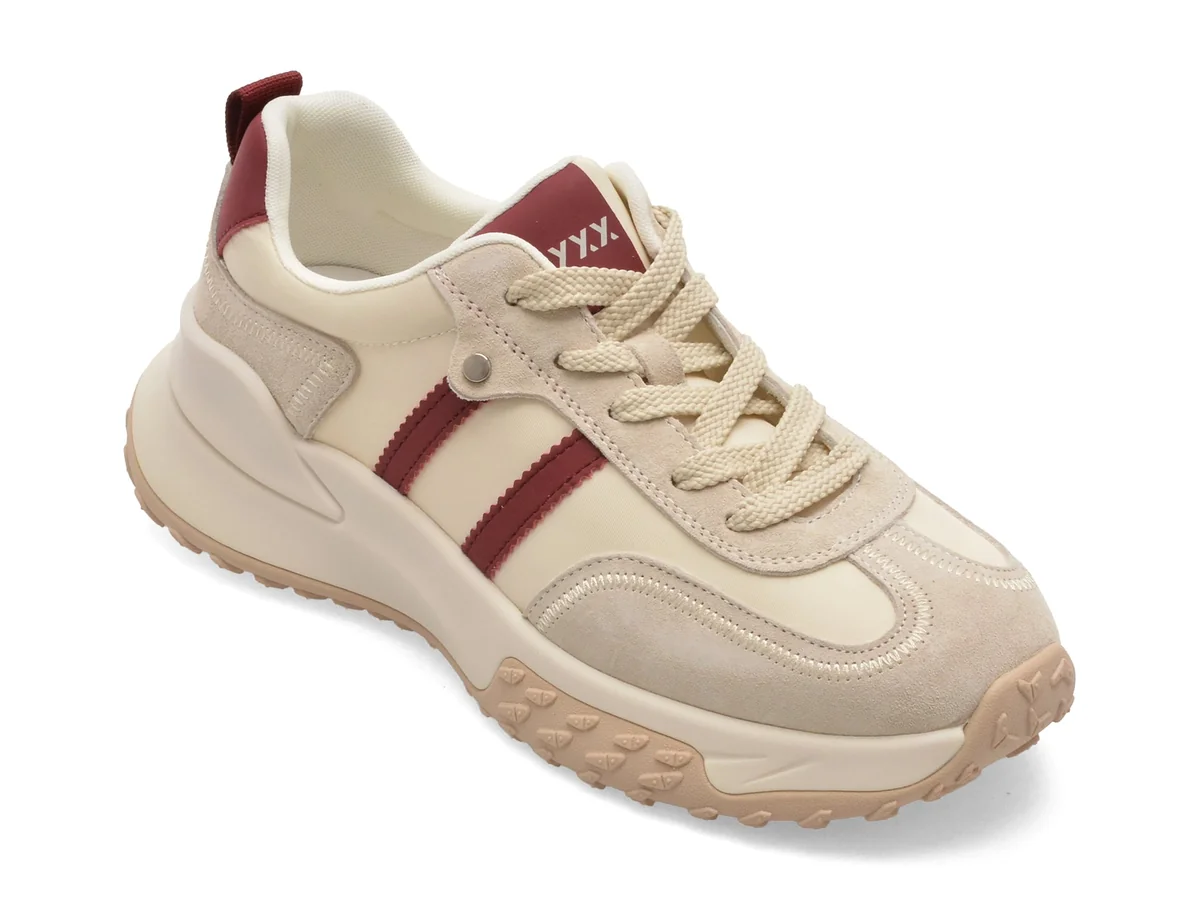 Pantofi Sport Gryxx Bej 993 Din Material Textil