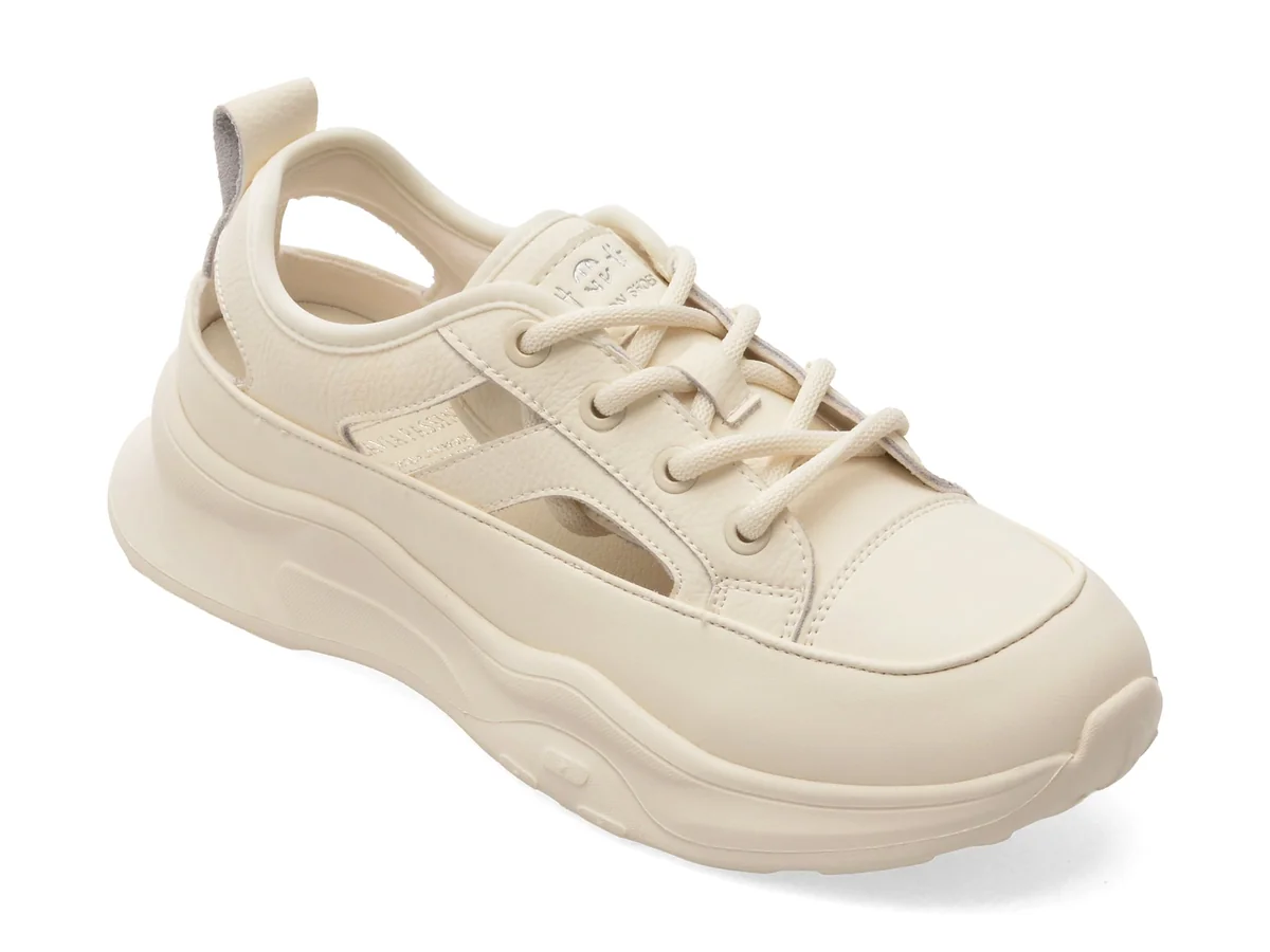 Pantofi Sport Flavia Passini Bej, 70302, Din Piele Ecologica