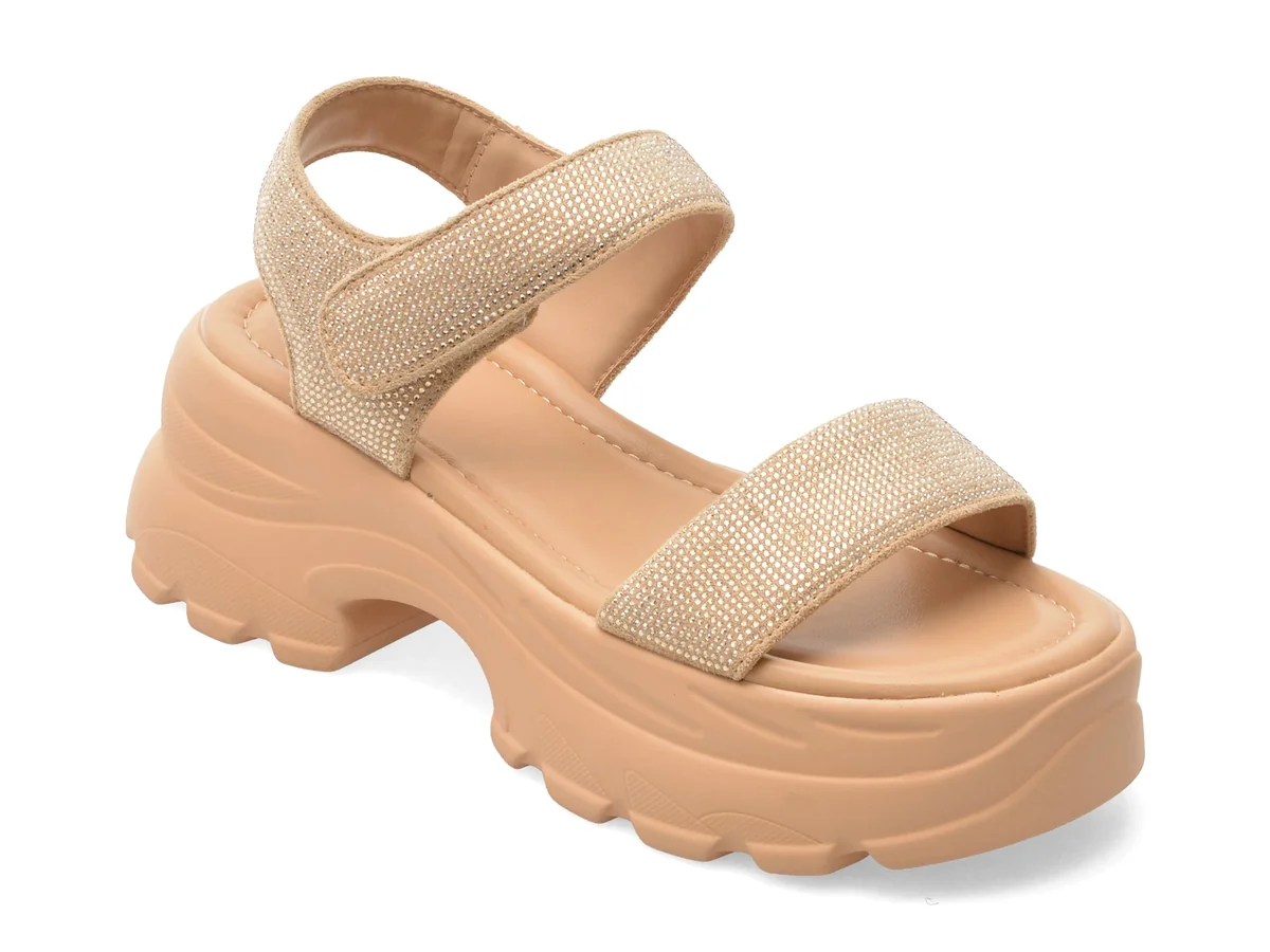 Sandale Gryxx Gri, 57117, Din Material Textil