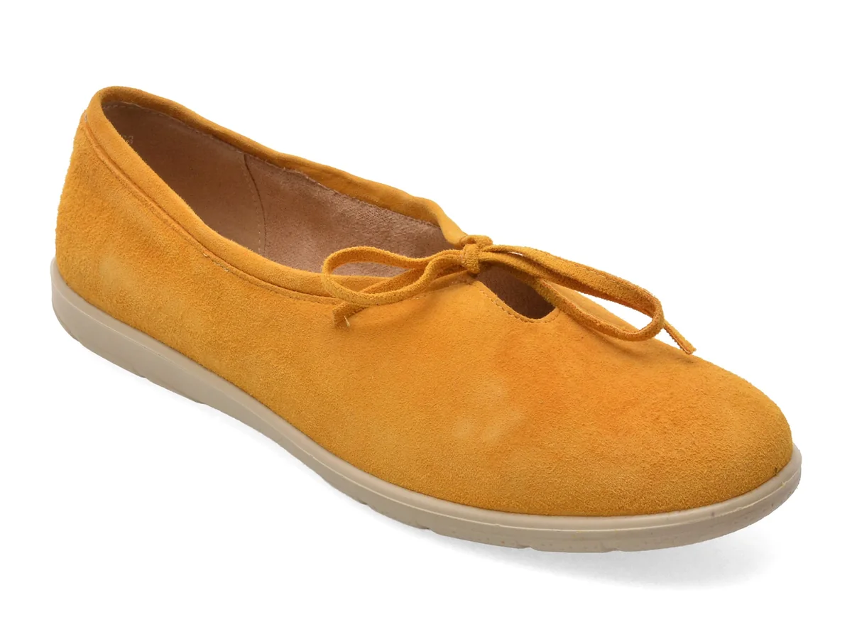 Balerini Gryxx Galbeni, 9523, Din Piele Întoarsă