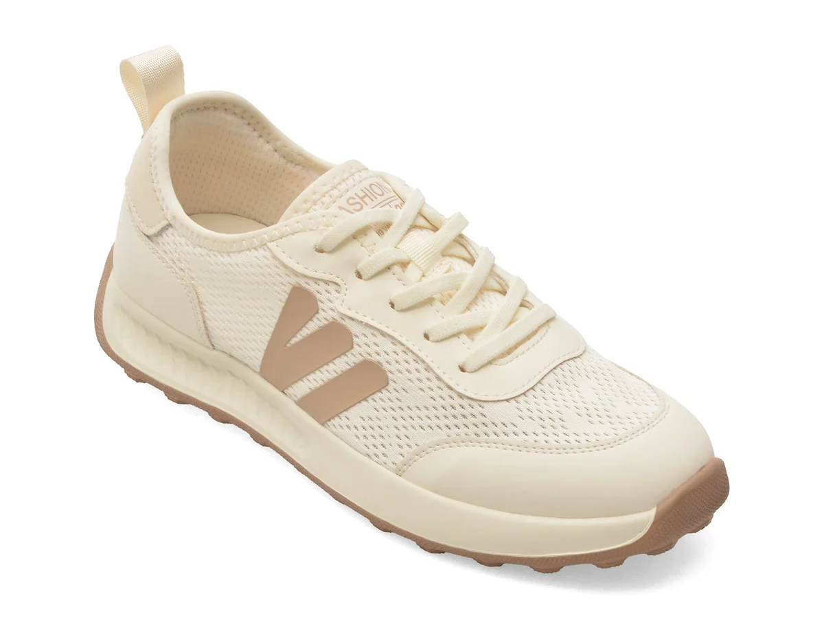 Pantofi Sport Flavia Passini Albi, 60016, Din Material Textil