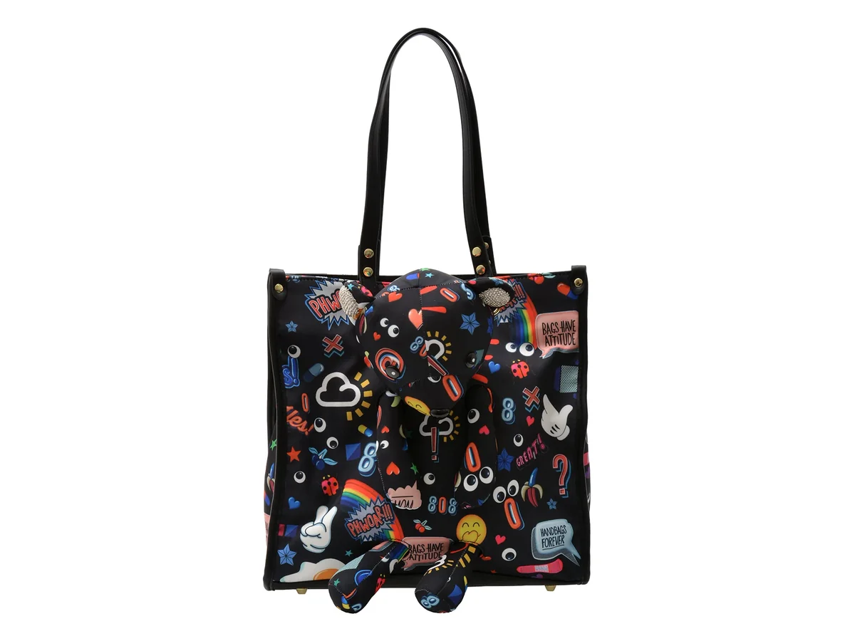 Geanta Gryxx Neagra, 2850, Din Piele Ecologica