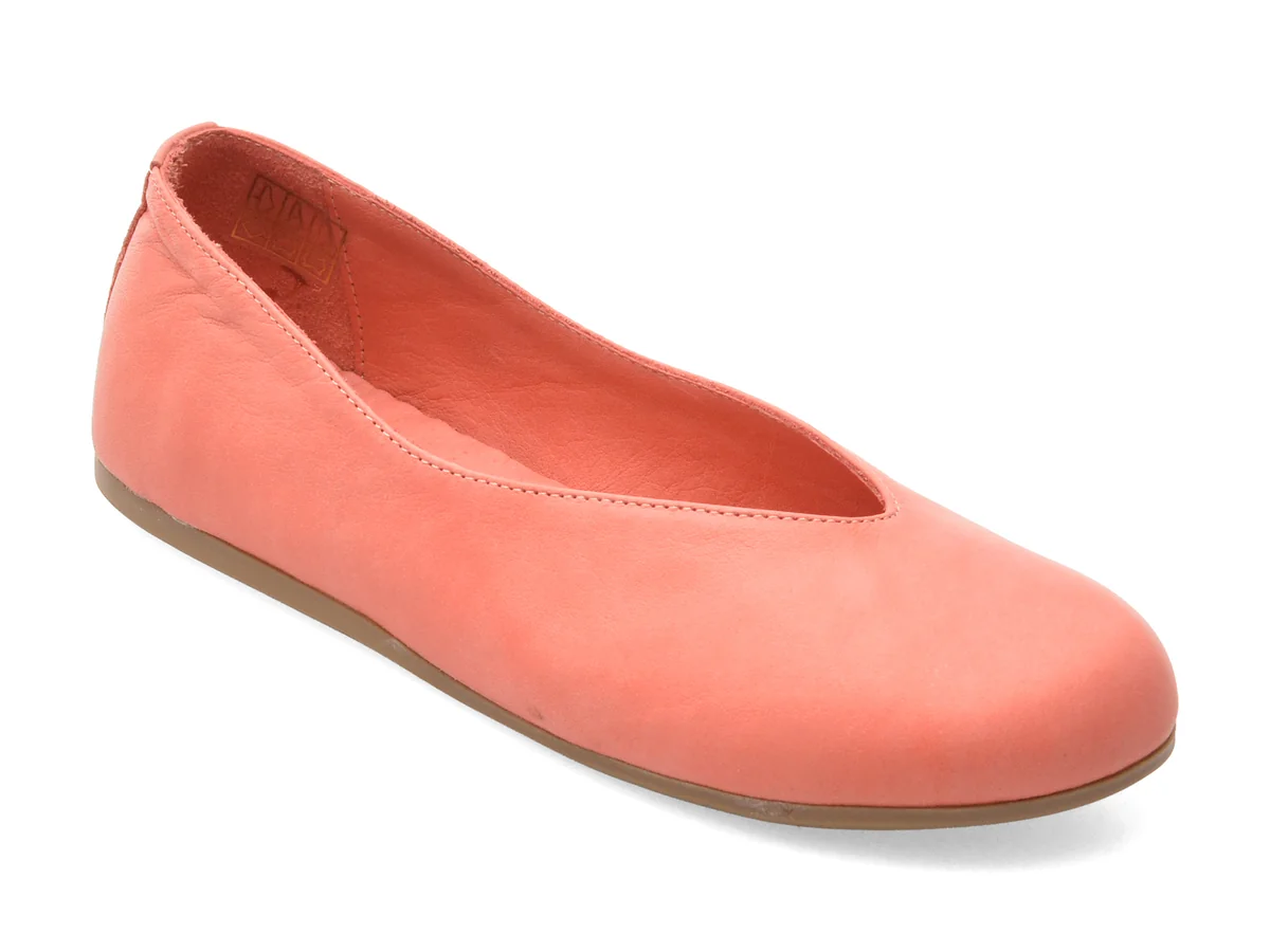 Balerini Gryxx Portocalii, 114, Din Piele Naturala