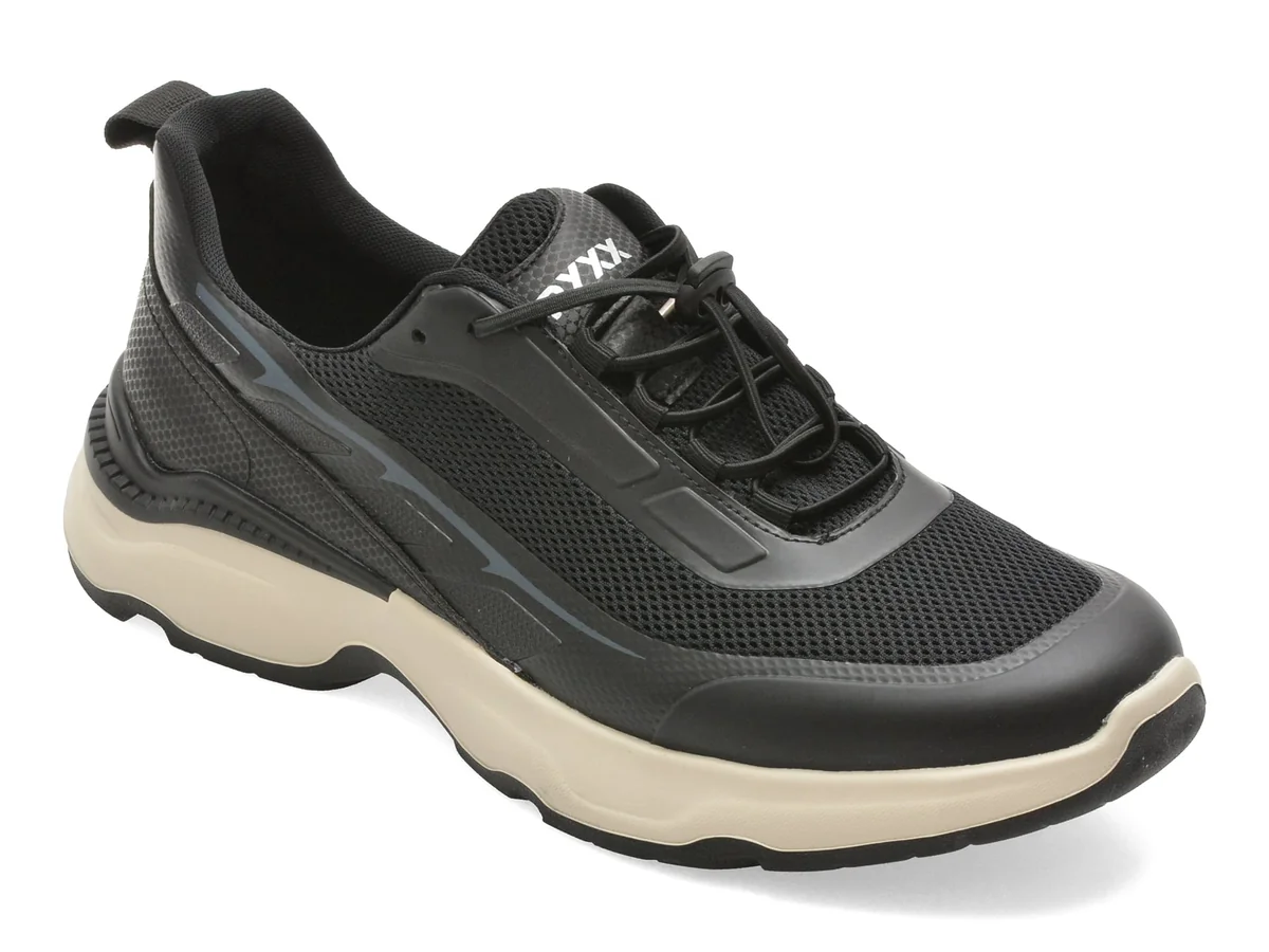 Pantofi Sport Gryxx Negri, 63519, Din Material Textil