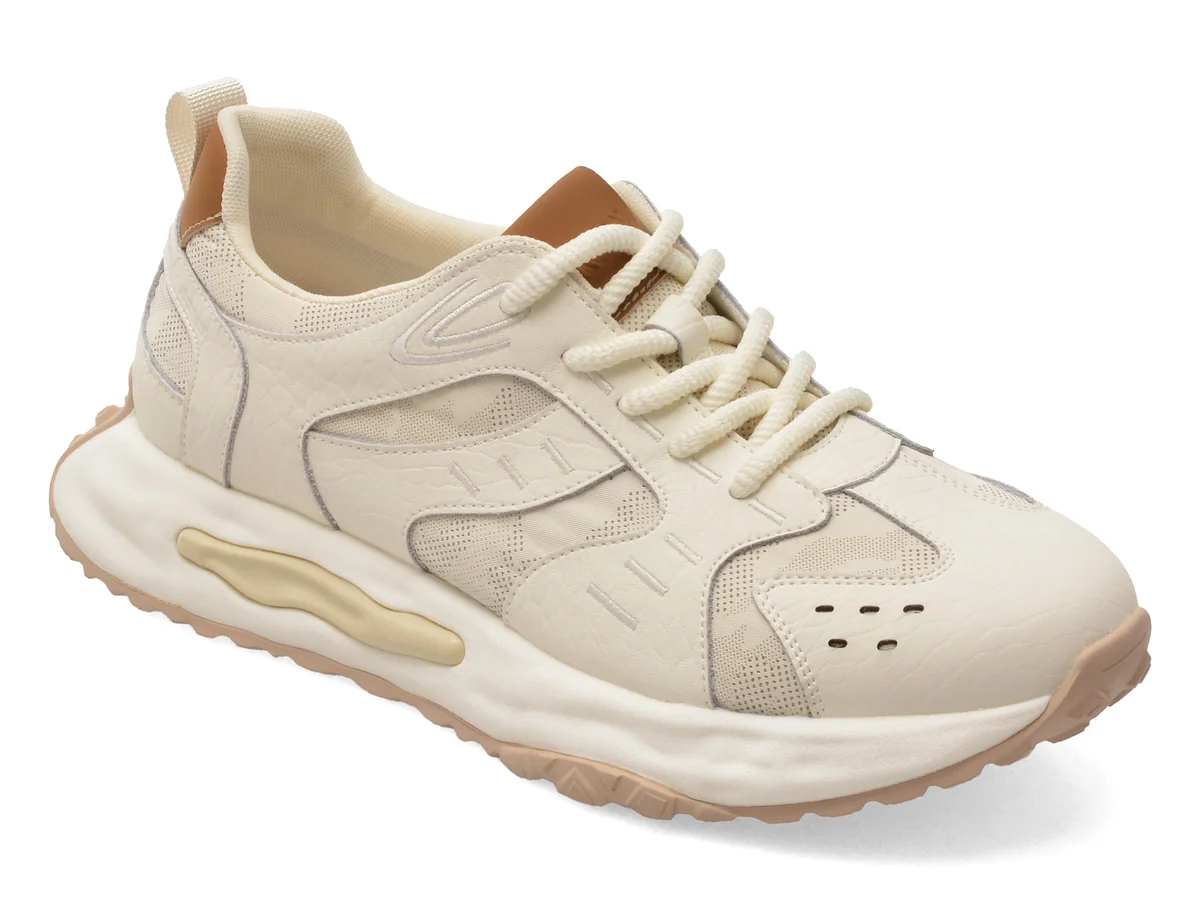 Pantofi Sport Gryxx Bej, 63515, Din Material Textil