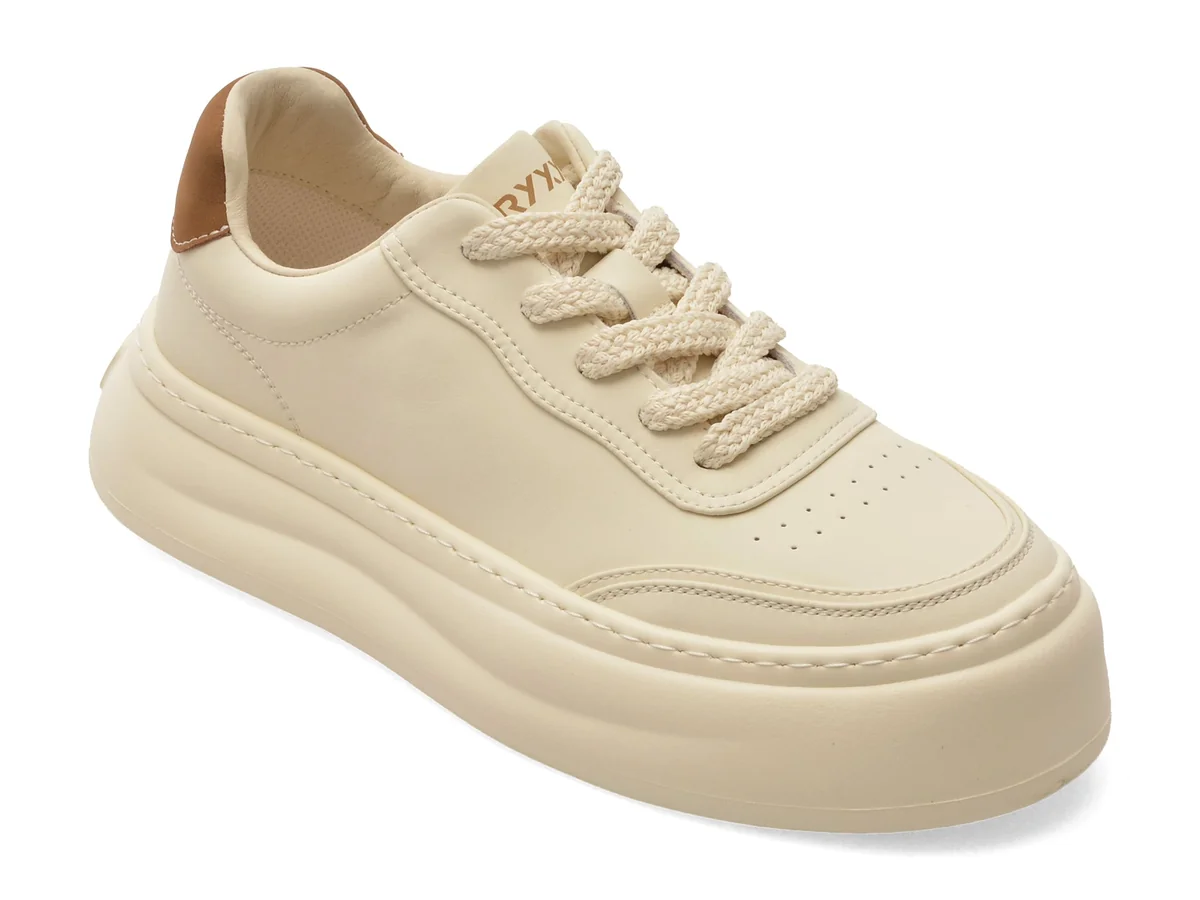 Pantofi Sport Gryxx Albi 2028 Din Piele Naturala