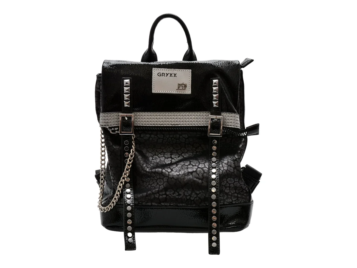 Rucsac Gryxx Negru, 63647, Din Piele Ecologică