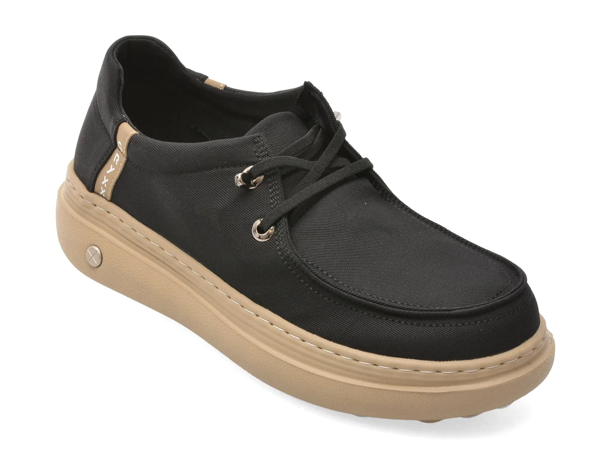 Pantofi Sport Gryxx Negri, 5317, Din Material Textil