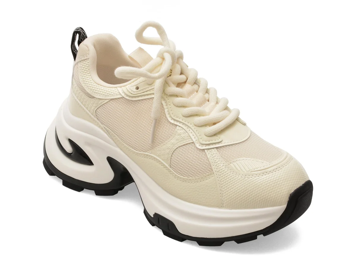 Pantofi Sport Flavia Passini Bej, 5375, Din Material Textil