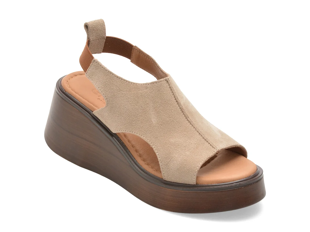 Sandale Gryxx Gri 1141719 Din Piele Întoarsă