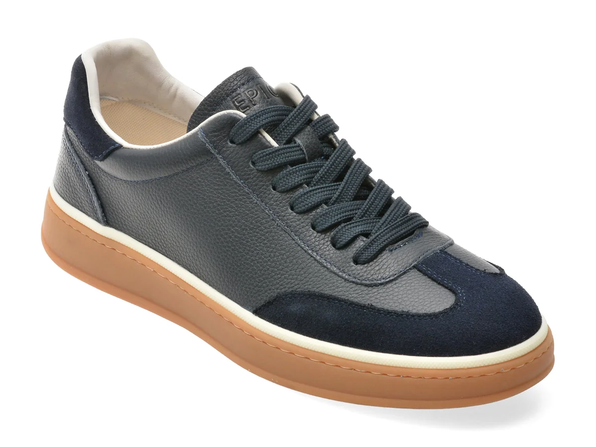 Pantofi Sport Epica Bleumarin, 59215, Din Piele Naturala