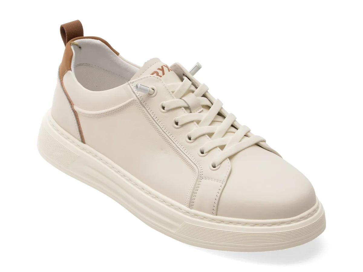 Pantofi Sport Gryxx Bej, 59716, Din Piele Naturală