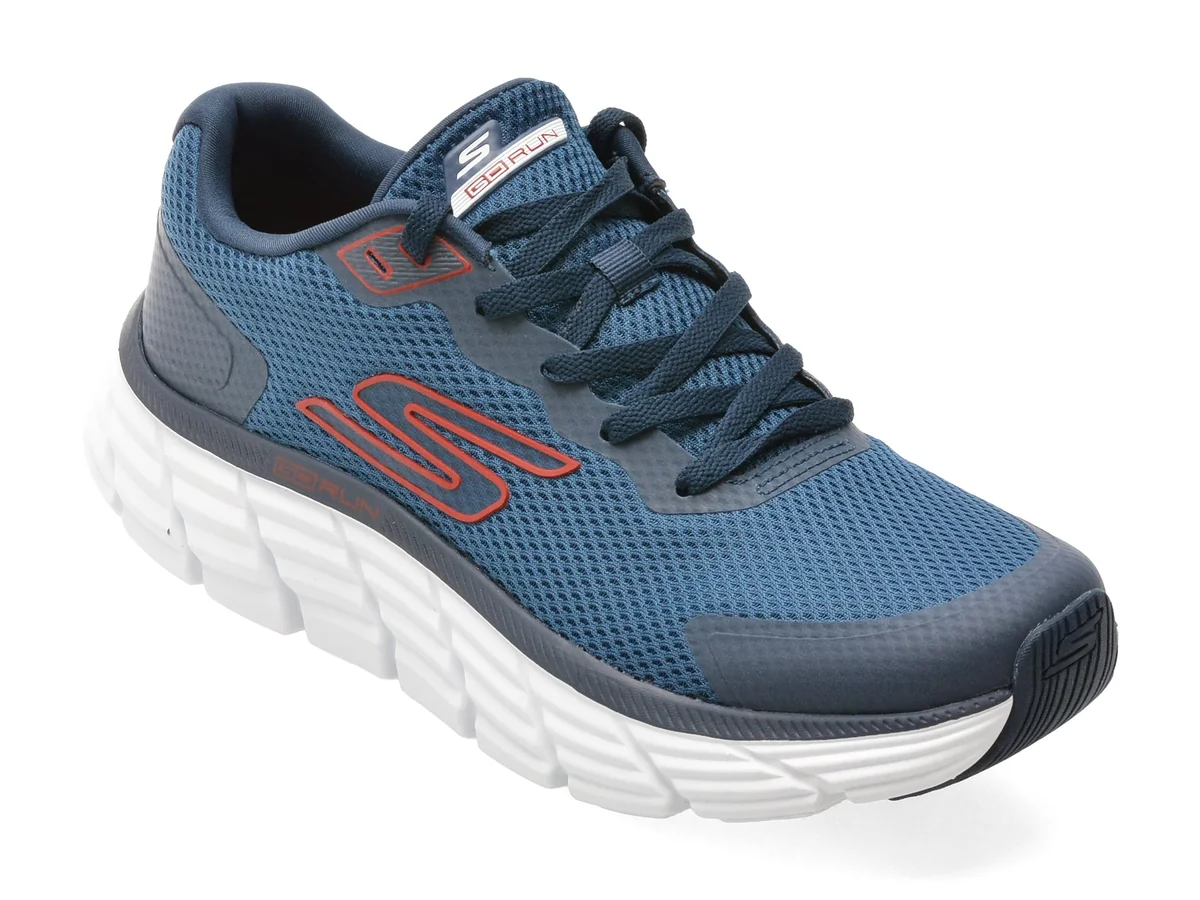 Pantofi Sport Skechers Bleumarin, Max Flex, Din Material Textil