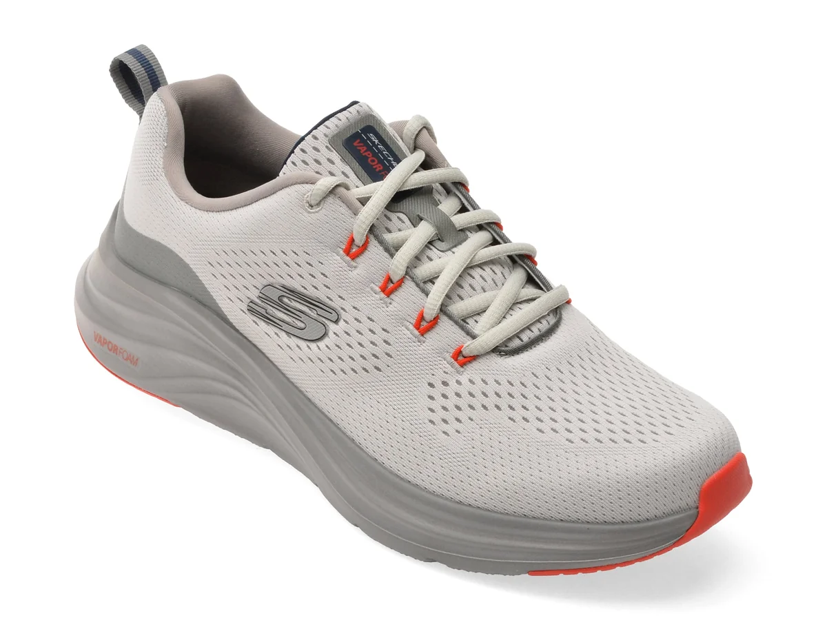 Pantofi Sport Skechers Gri, Vapor Foam, Din Material Textil