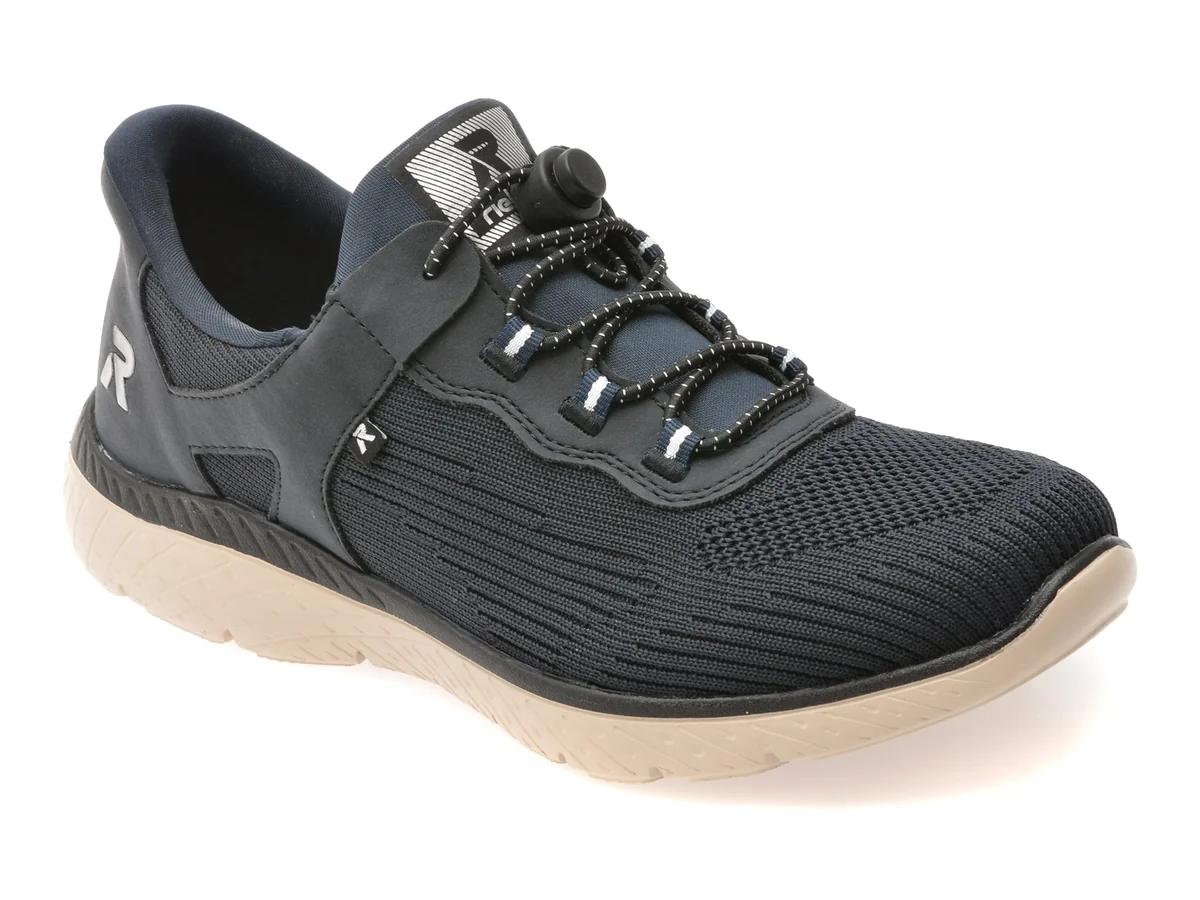 Pantofi Sport Rieker Bleumarin, M5076, Din Material Textil