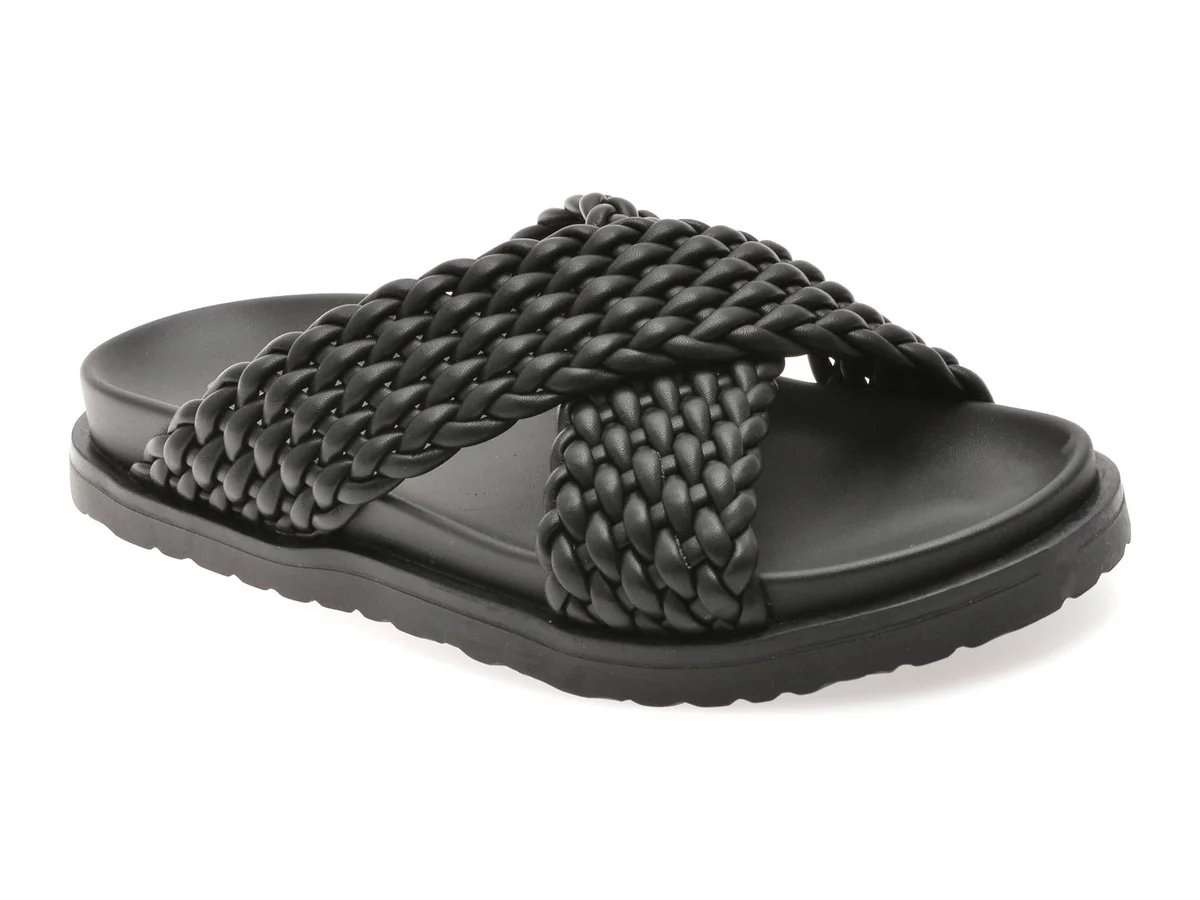 Papuci Gryxx Negri, 6119, Din Piele Ecologica