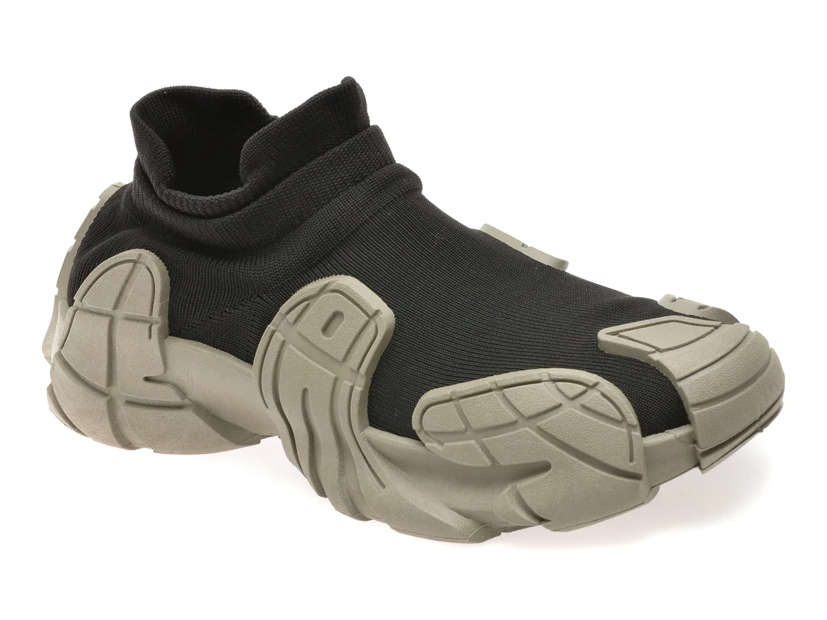 Pantofi Sport Gryxx Negri, 8088, Din Material Textil