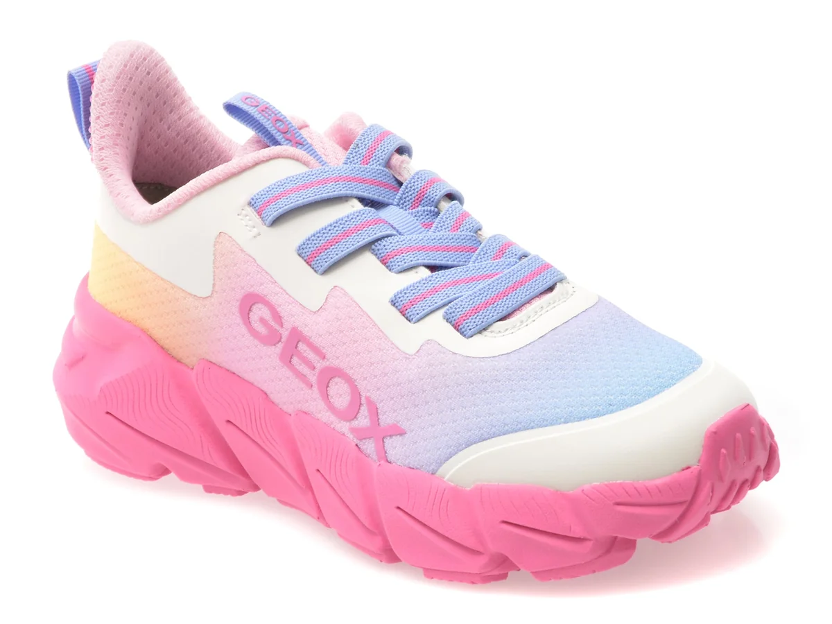 Pantofi Sport Geox Multicolor, J55N5A, Din Material Textil