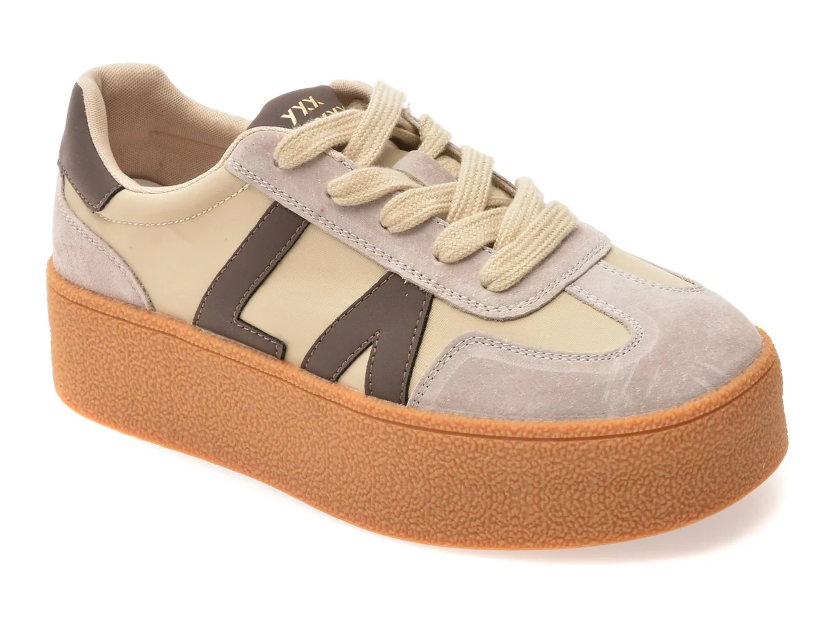 Pantofi Sport Gryxx Gri, 9355, Din Material Textil