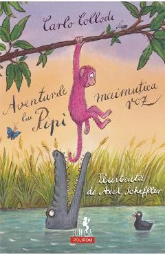 Ebook Aventurile Lui Pipi, Maimuțica Roz - Carlo Collodi