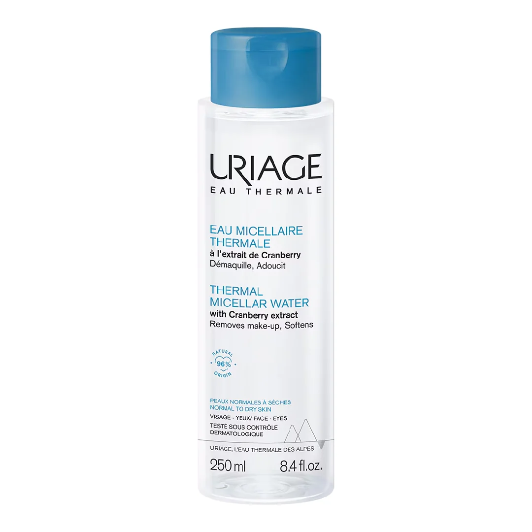 Apa micelara termala pentru ten normal-uscat, 250 ml, Uriage