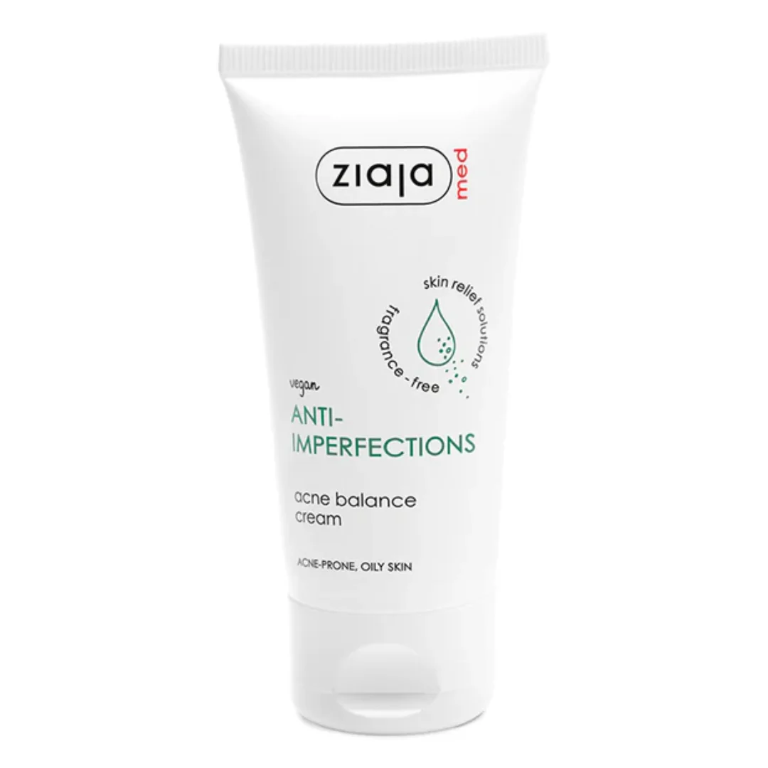 Crema anti-imperfectiuni pentru ten gras sau mixt Med, 50 ml, Ziaja