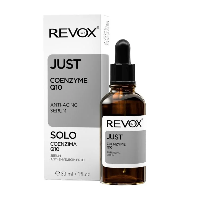 Serum antirid pentru fata Coenzima Q10 1% Just, 30ml, Revox