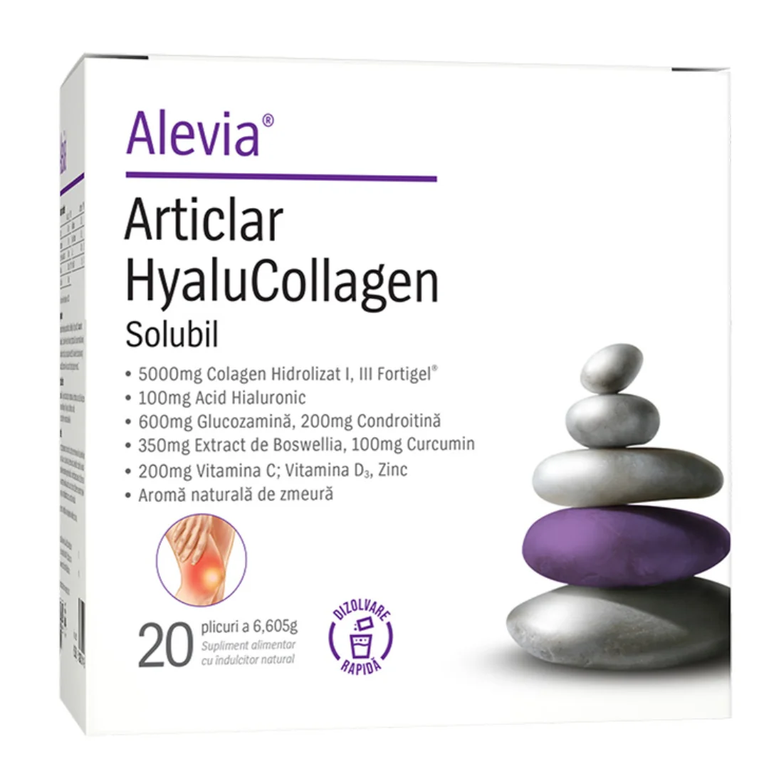 Complex Articlar HyaluCollagen, 20 plicuri, Alevia