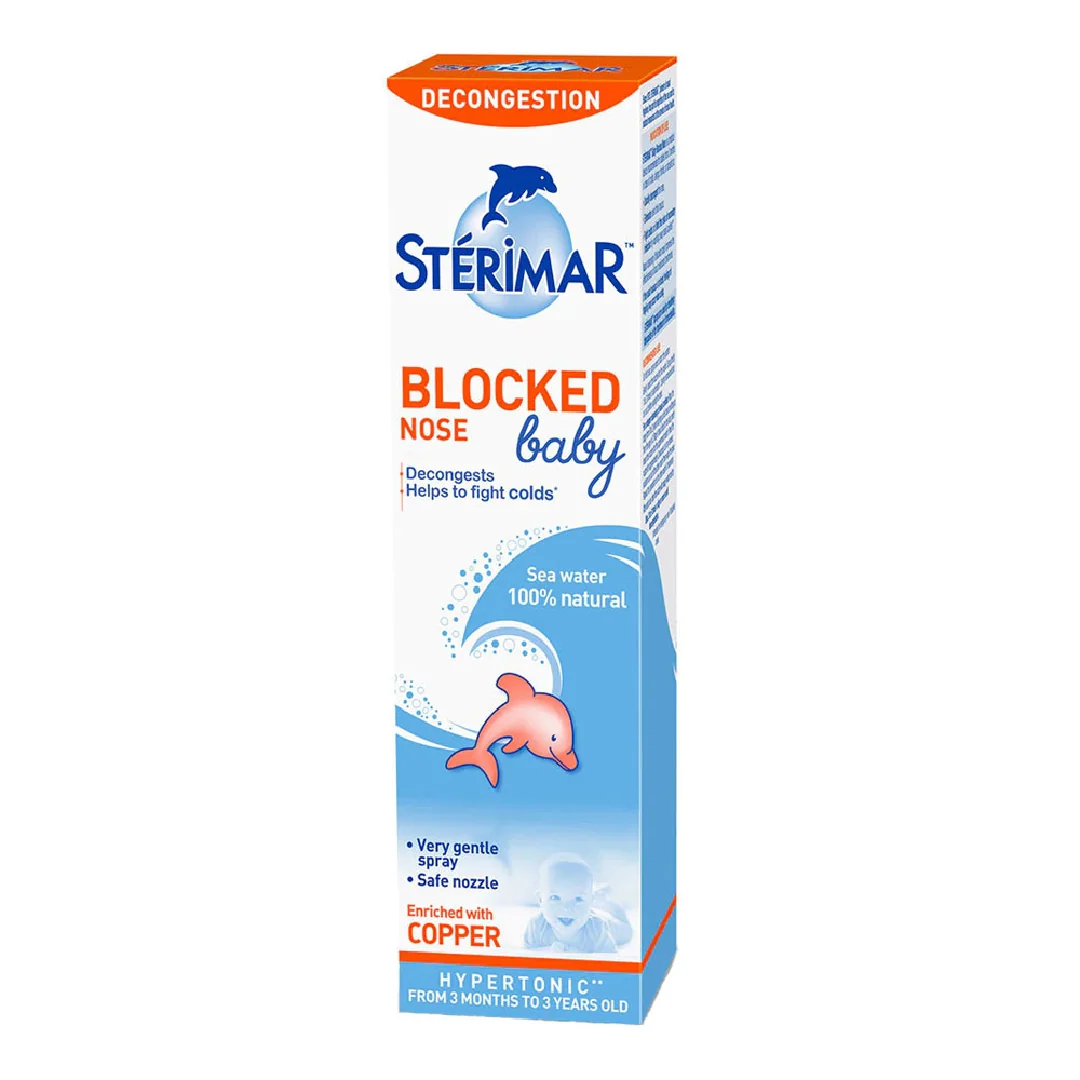 Spray nazal Hypertonic Bebe, 100 ml, Sterimar