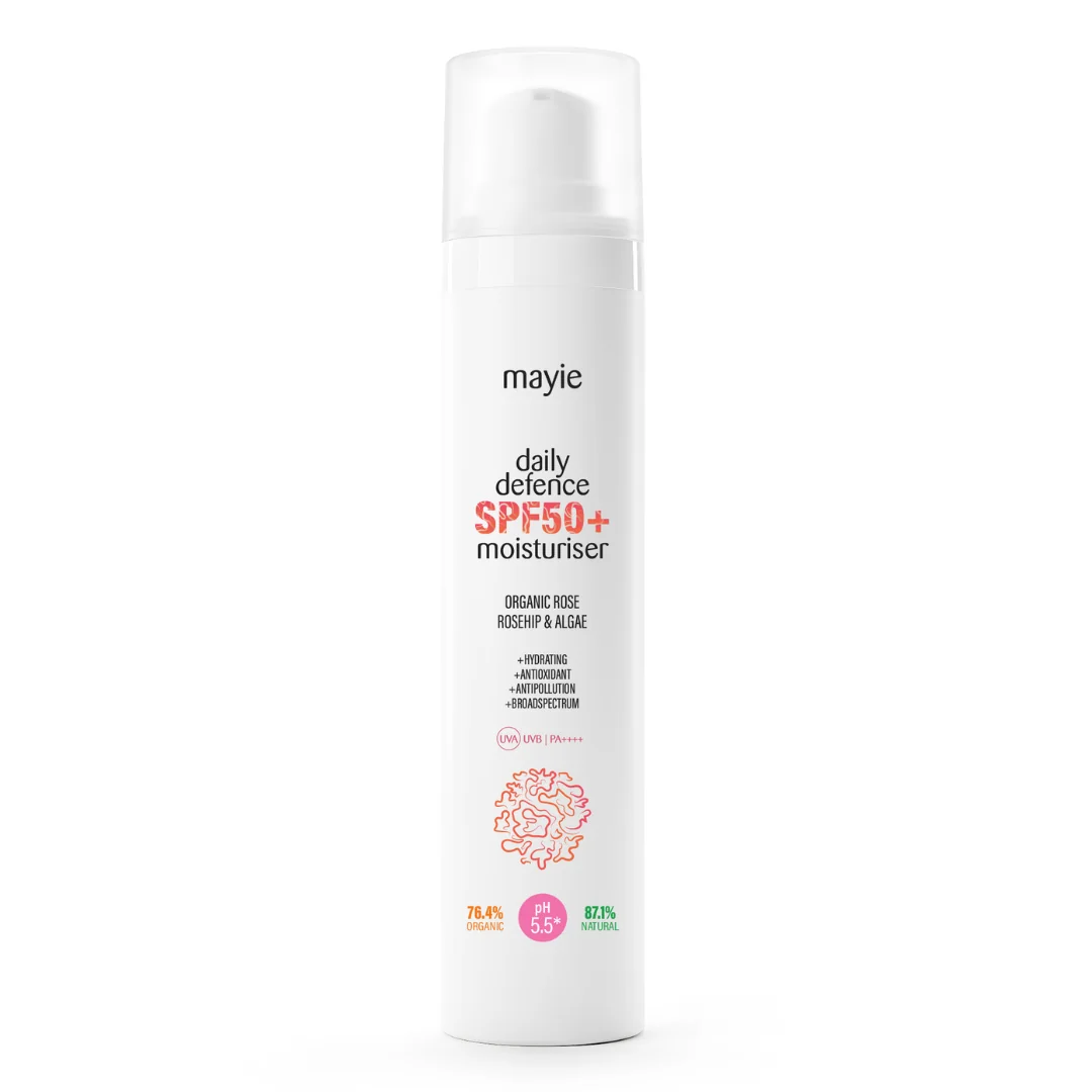 Cremă ultralejeră cu SPF 50+, Daily Defence SPF Moisturiser, 50ml, Mayie
