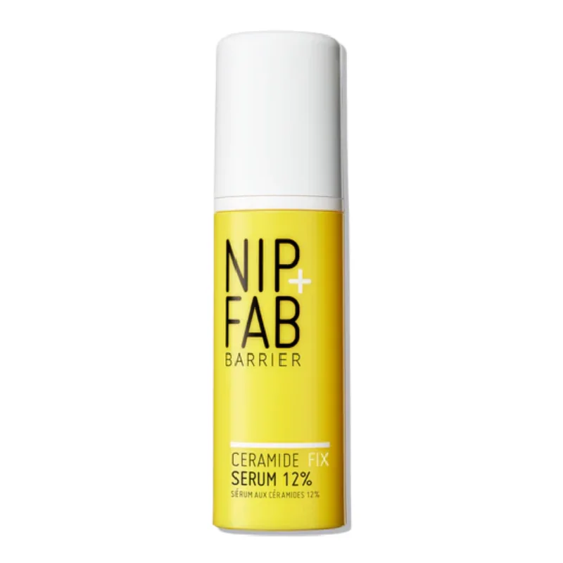 Serum tip gel pentru fata 12% Ceramide Fix, 50 ml, NIP+FAB