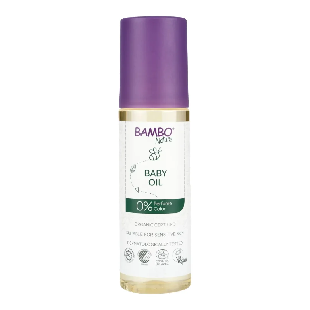 Ulei de baie pentru bebelusi, 125 ml, Bambo Nature