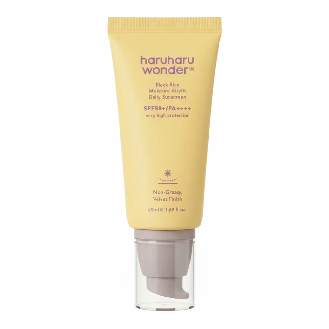 Crema solara Black Rice Airyfit SPF 50+ PA++++, 50 ml, Haruharu