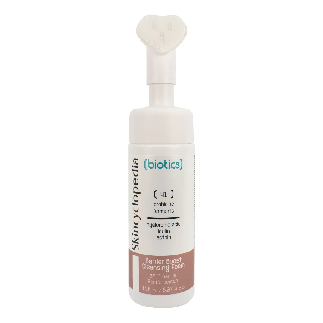 Spuma pentru curatarea fetei cu ectoina si inulina Biotics, 150 ml, Skincyclopedia