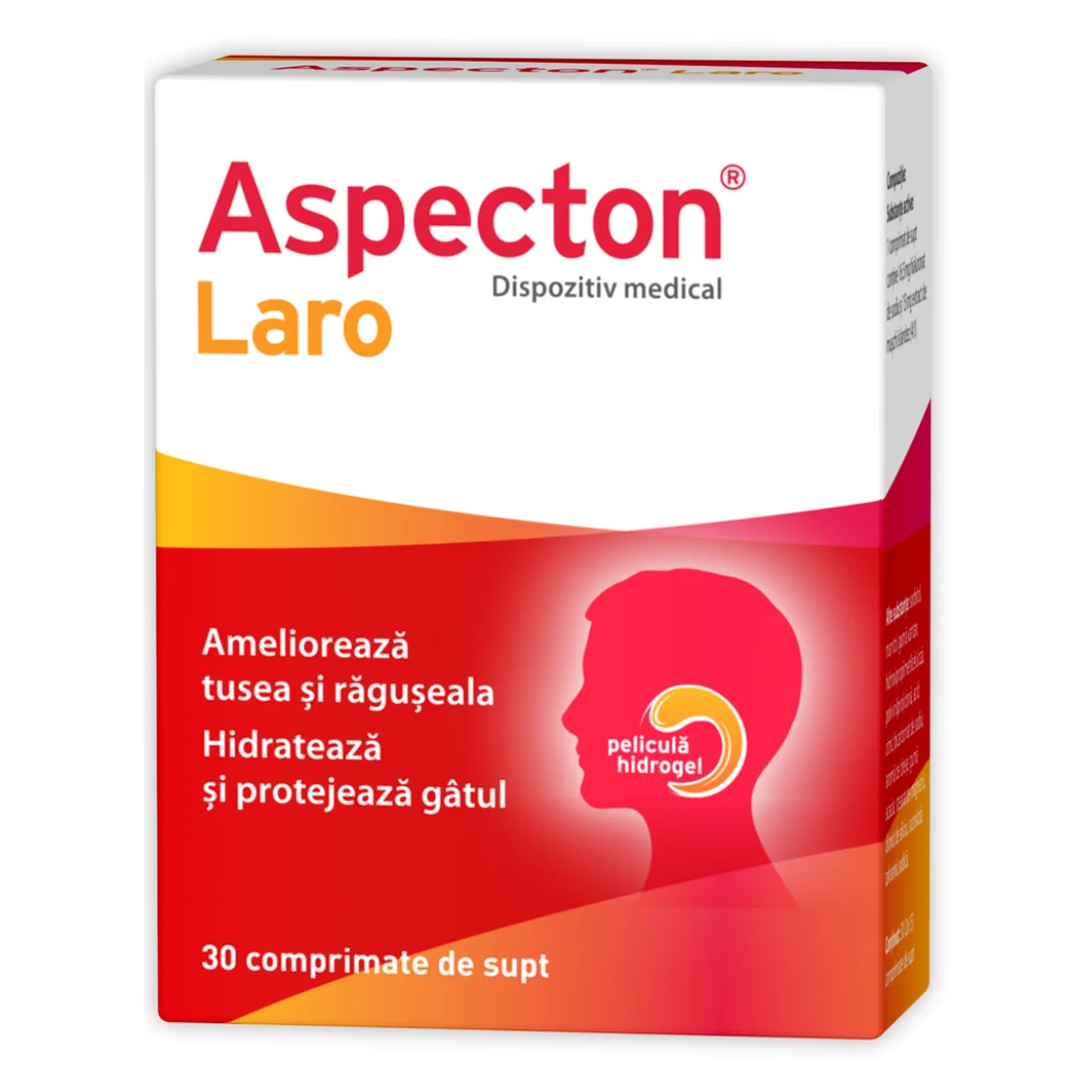 Aspecton Laro, 30 comprimate de supt, Zdrovit