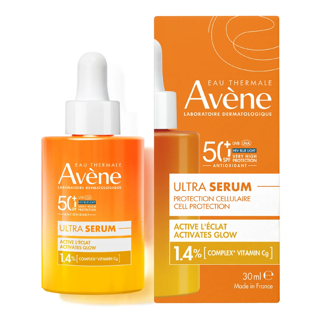 Ultra Serum cu efect de luminozitate SPF50+, 30 ml, Avene