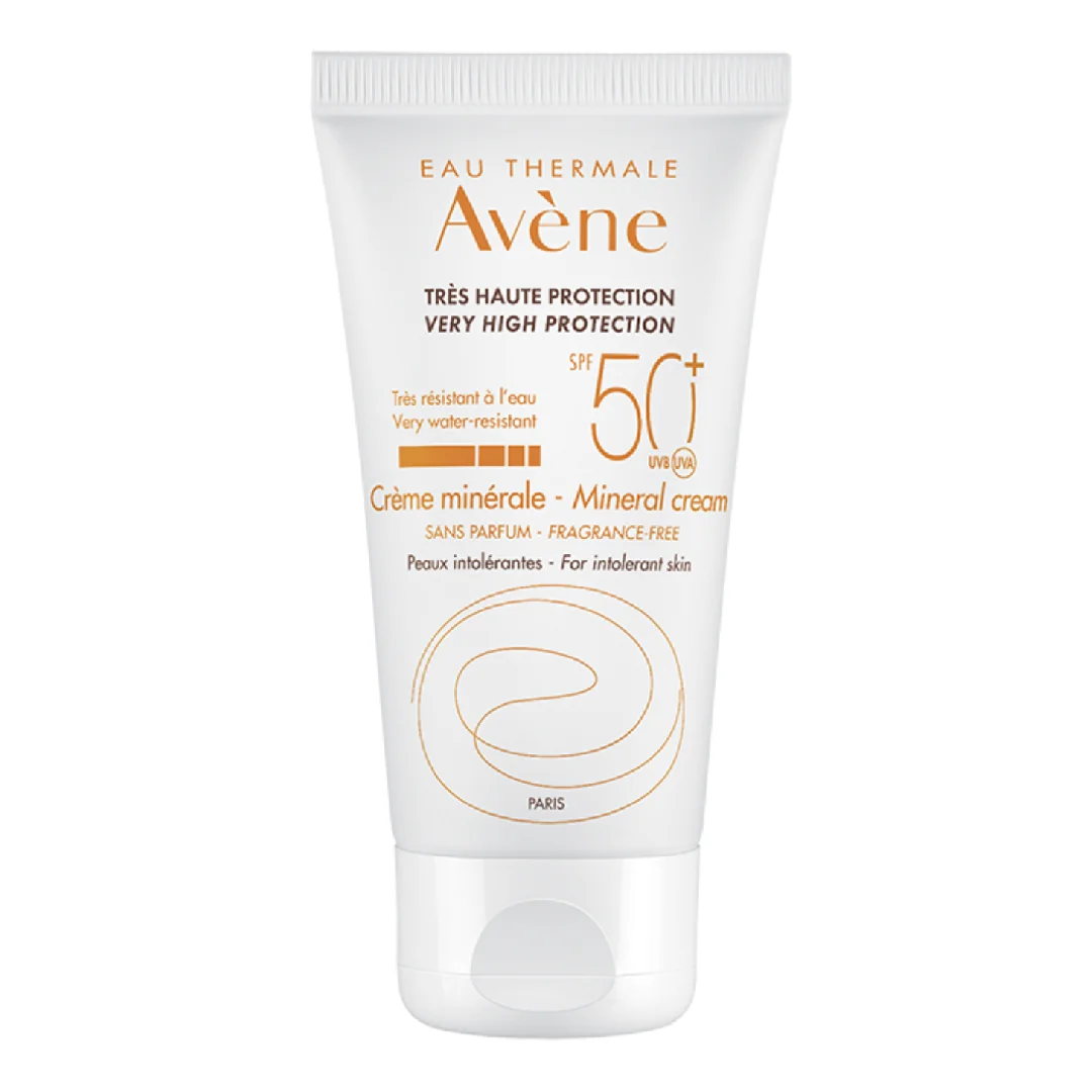 Crema minerala pentru protectie solara SPF50+, 50 ml, Avene