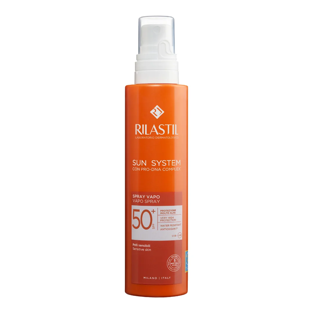 Spray protectie solara SPF50+ Sun System Vapo, 200ml, Rilastil