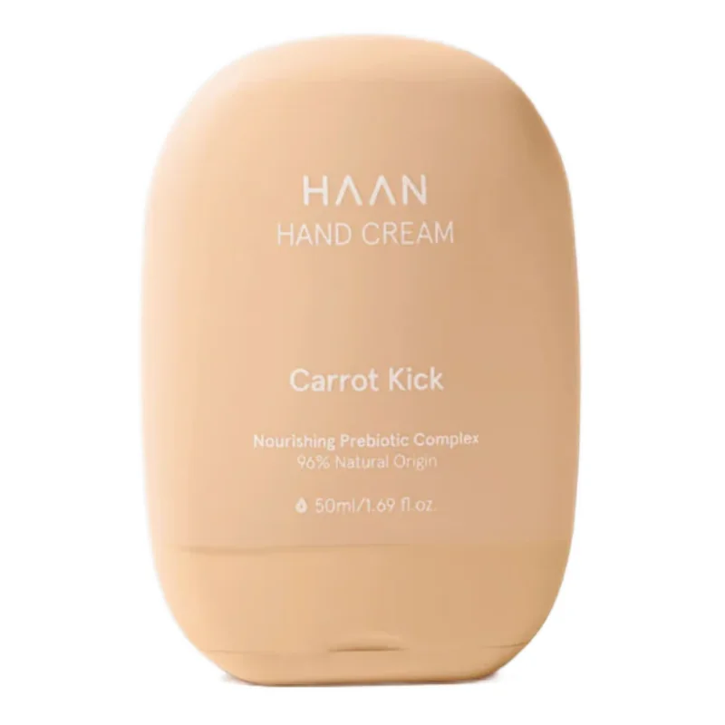 Crema hranitoare pentru maini, Carrot Kick, 50ml, Haan
