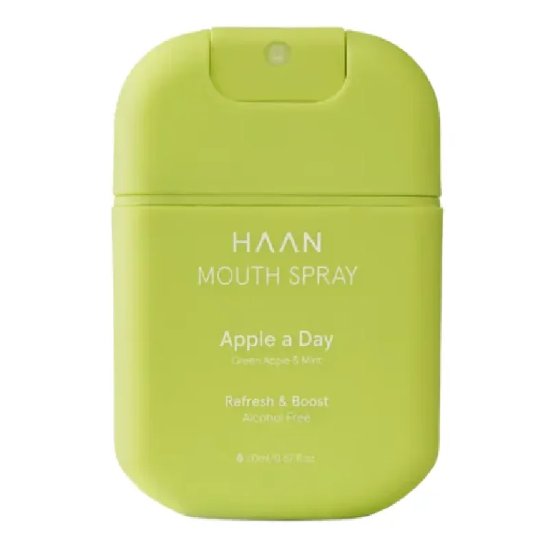 Spray bucal cu aroma de mar verde & menta, Apple a Day, 20ml, Haan