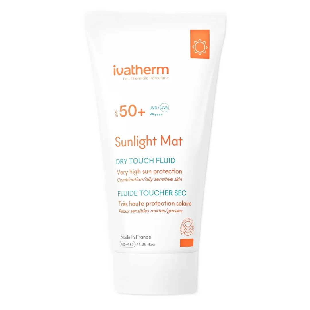 Protectie solara Sunlight dry touch SPF 50+, 50ml, Ivatherm