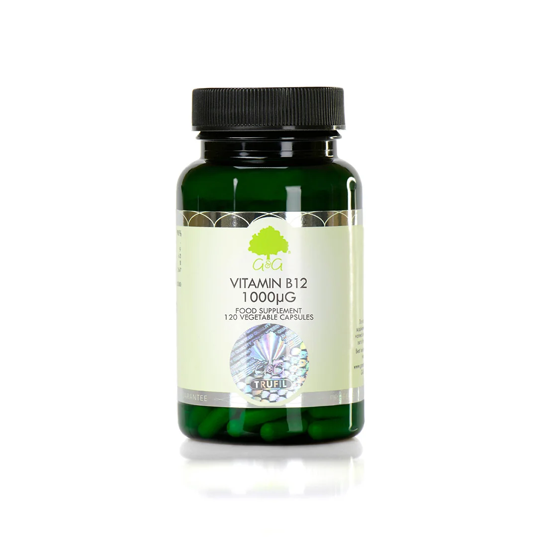 Vitamina B12 metilcobalamina 1000 mcg,  120 capsule